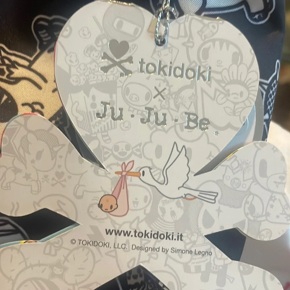 JU-JU-BE X TokiDoki NWT The Queens Court Be Quick Bag. NWT approx 8”X11”